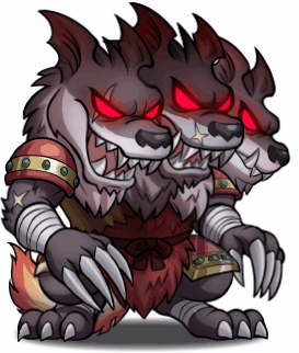 ケルベロス立ち