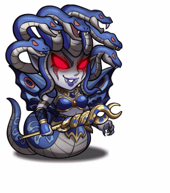 メデューサスキル攻撃