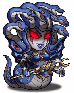 メデューサ立ち